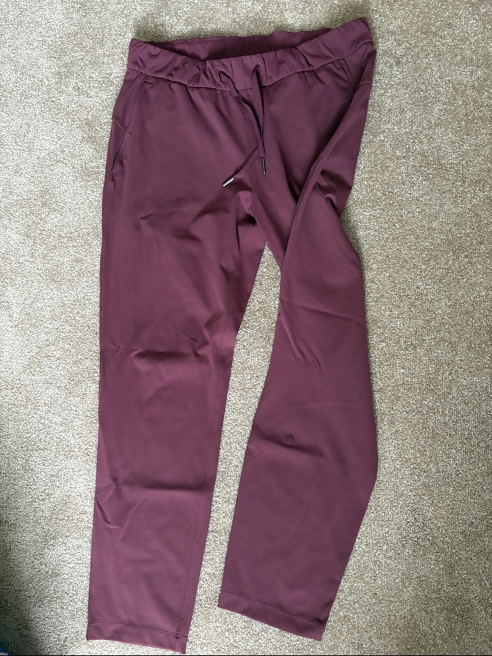 Women’s Maroon Active Jogger Pants - Comfortable Everyday Wear